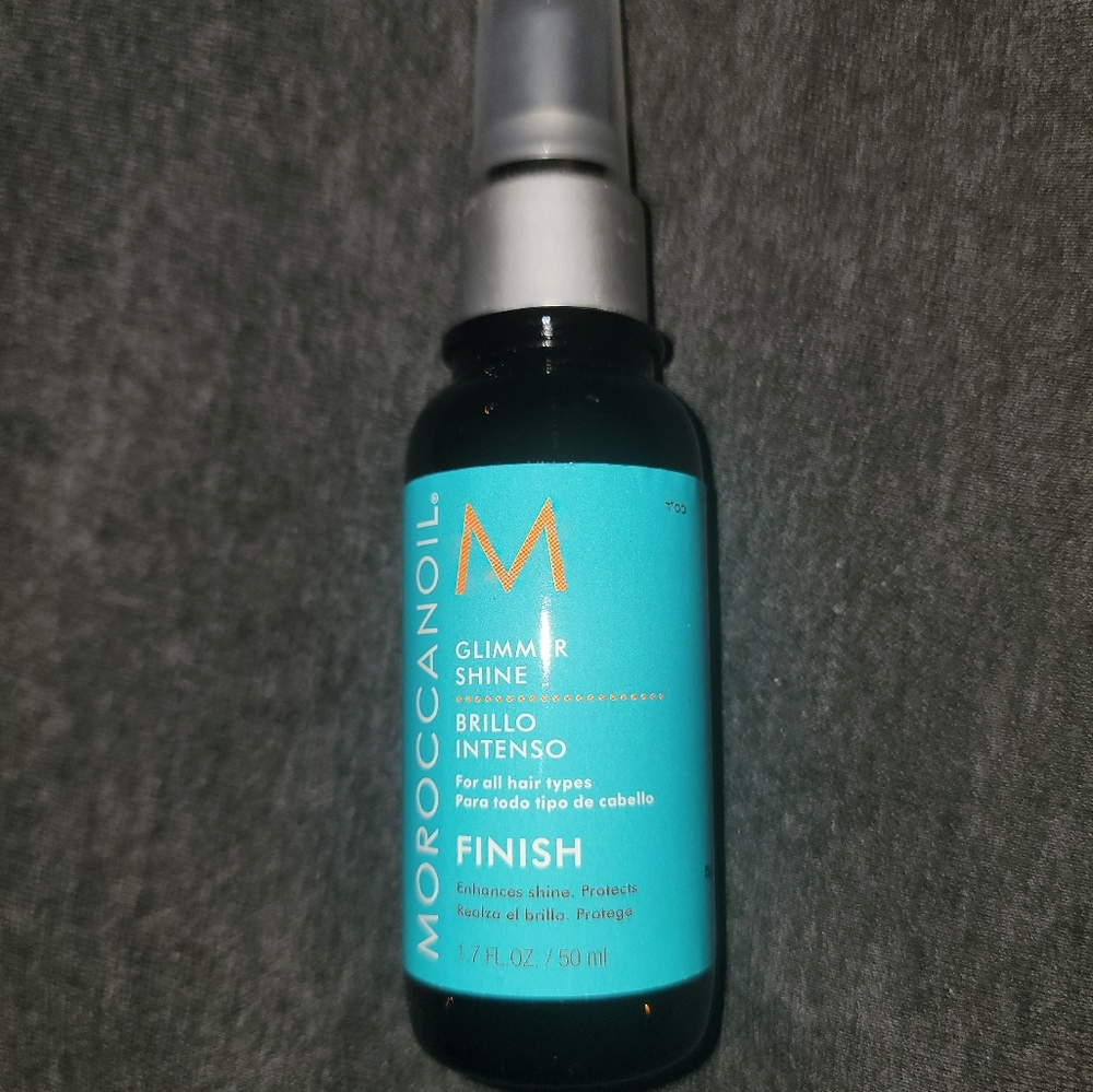 Moroccanoil Glimmer Shine Finish Hair Spray - 1.7oz - Almost Full